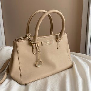 DKNY Nude Top Handle + Cross Body Bag